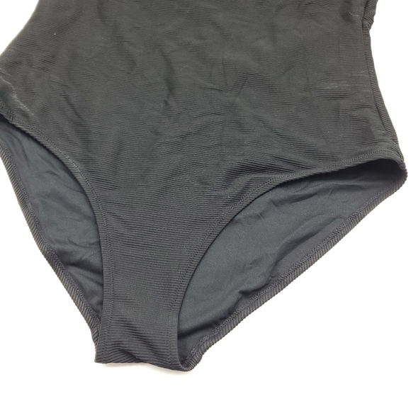 Old Navy Textured-Stripe One-Shoulder Swimsuit - Picture 4 of 9